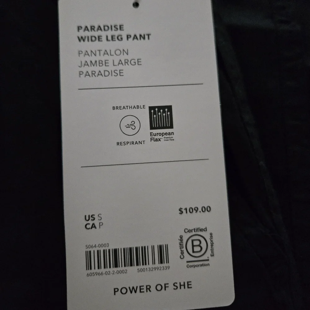 NWT Athleta Paradise Wide Leg Pant